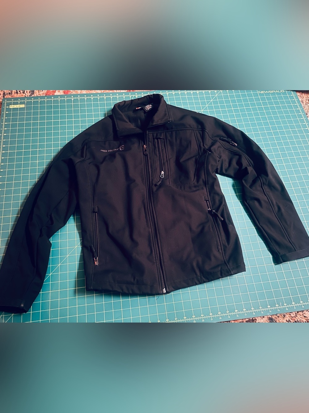 Men's Black Softshell Jacket - Free Country